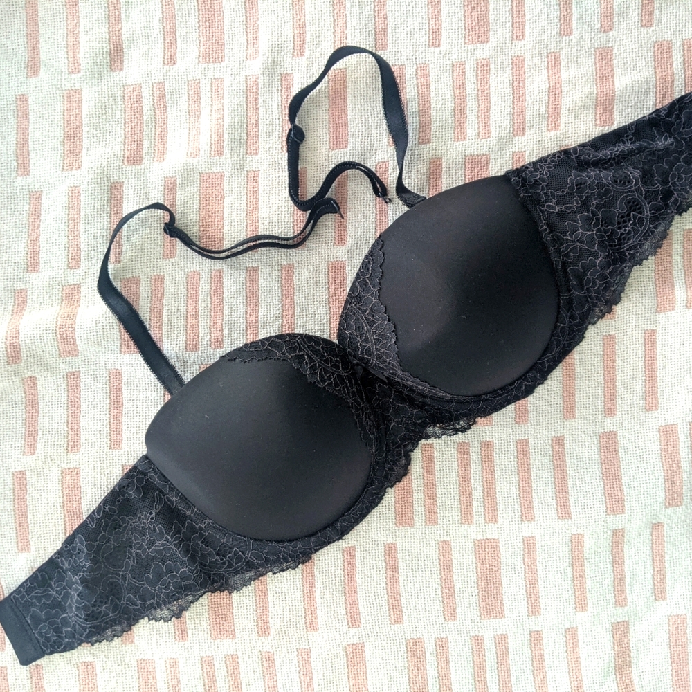 Victoria Secret Dream Angels Multiway Bra in Black, Size 32DDD